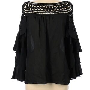 Si style women’s designer blouse/top black size 3XL